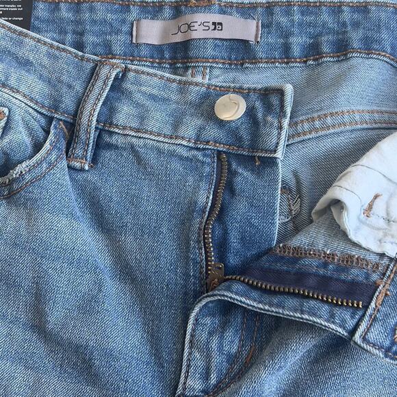 JOE'S JEANS TOMBOY DISTRESSED SLIM CROP JEANS IN BIBIANA‎ NWT WOMEN'S SIZE 25 - Picture 8 of 16